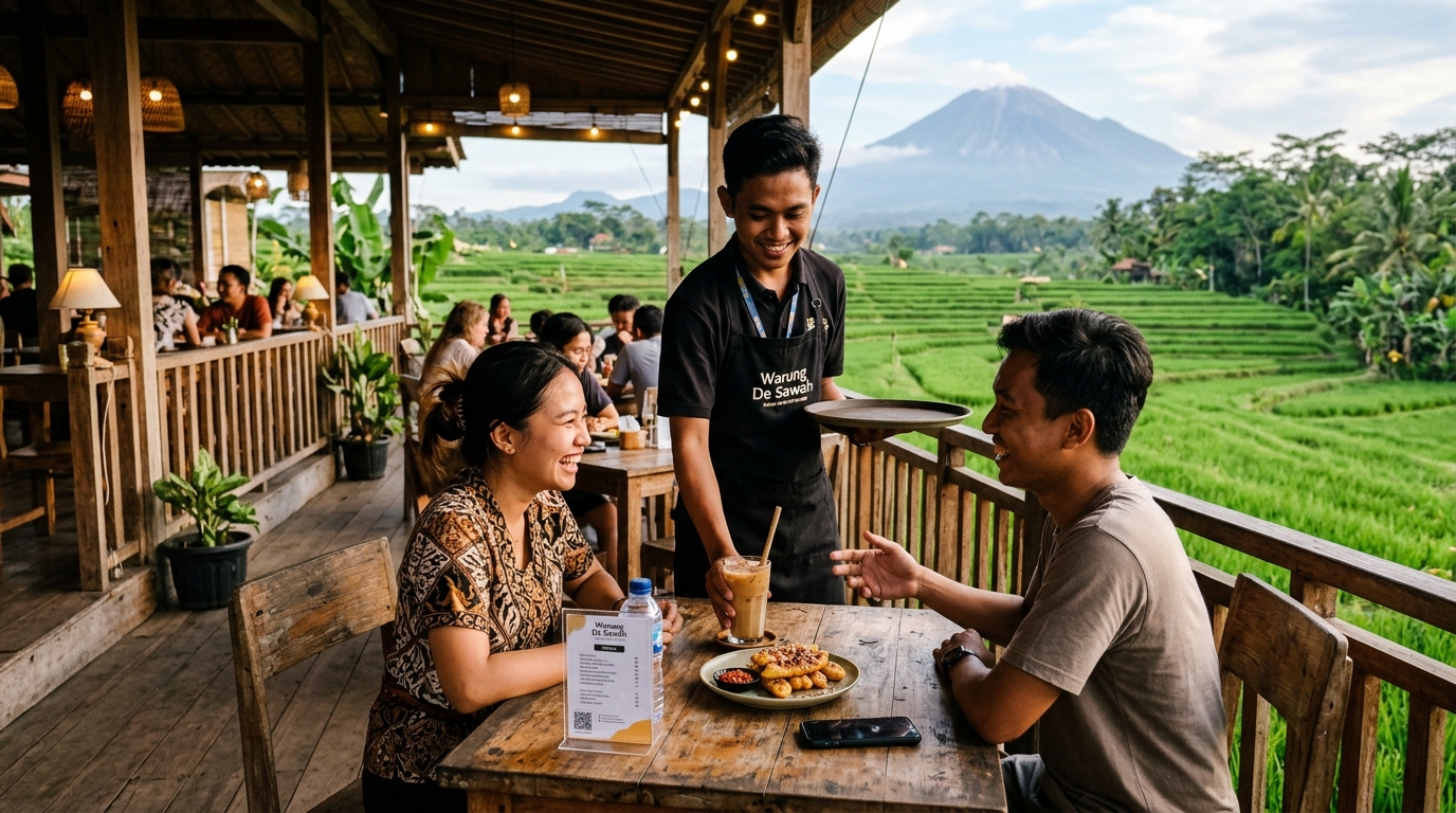 Menu Digital Interaktif & Sistem Reservasi Meja Cafe